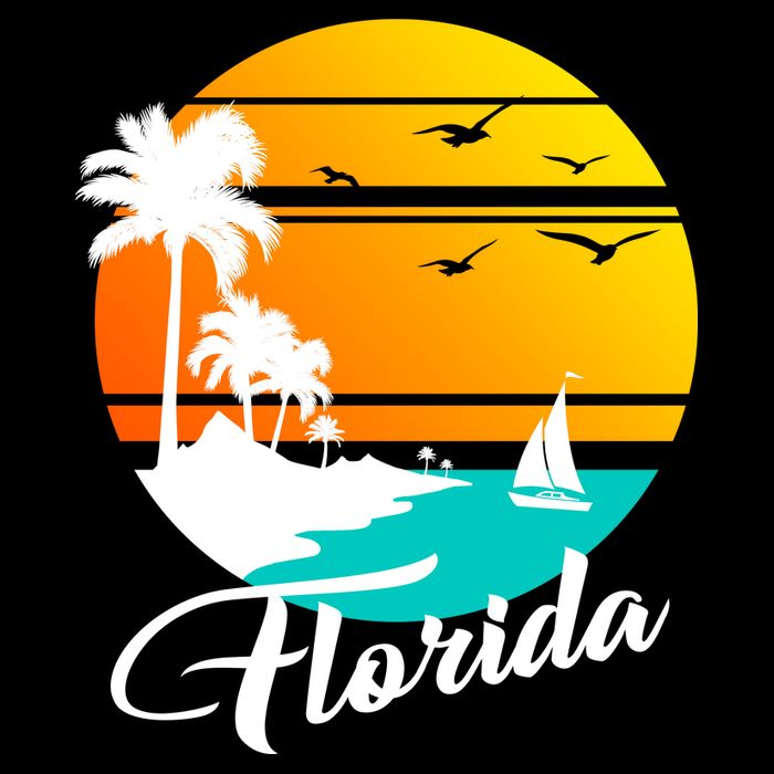 Florida Beach Sunset Backpack