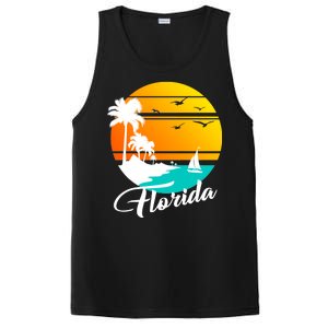 Florida Beach Sunset PosiCharge Competitor Tank