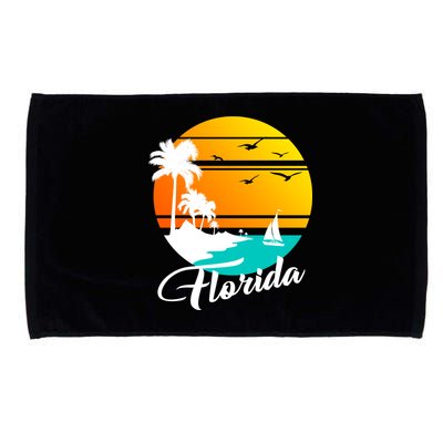 Florida Beach Sunset Microfiber Hand Towel