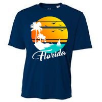 Florida Beach Sunset Cooling Performance Crew T-Shirt