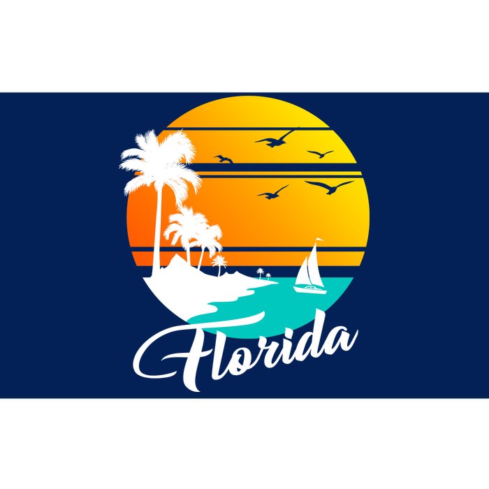 Florida Beach Sunset Bumper Sticker