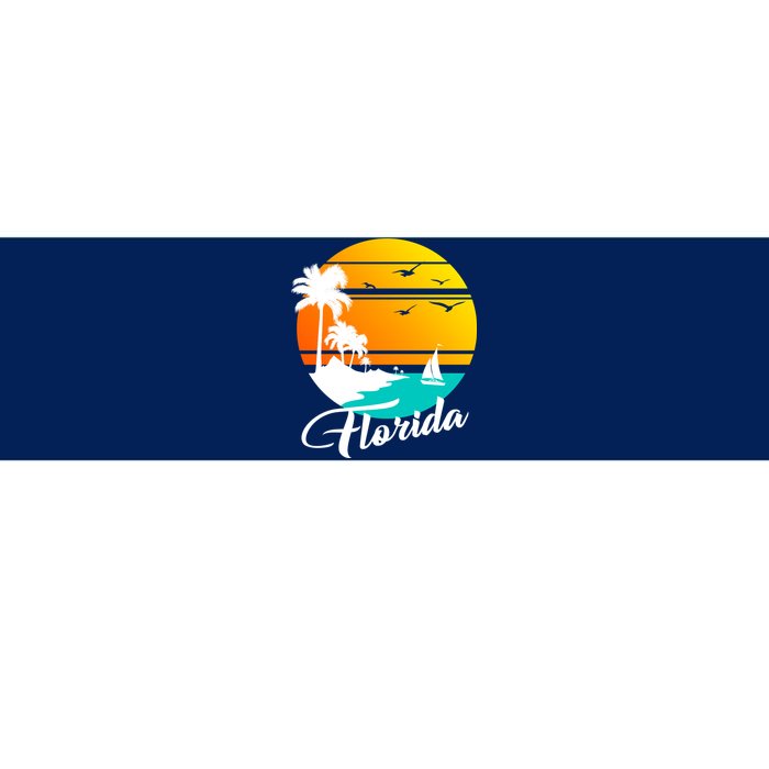 Florida Beach Sunset Bumper Sticker