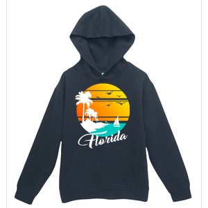 Florida Beach Sunset Urban Pullover Hoodie