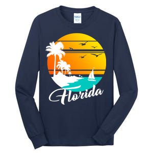 Florida Beach Sunset Tall Long Sleeve T-Shirt