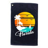 Florida Beach Sunset Platinum Collection Golf Towel