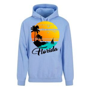 Florida Beach Sunset Unisex Surf Hoodie