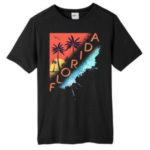 Florida Beach Vacation Tall Fusion ChromaSoft Performance T-Shirt