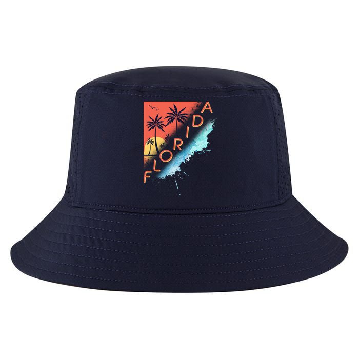 Florida Beach Vacation Cool Comfort Performance Bucket Hat