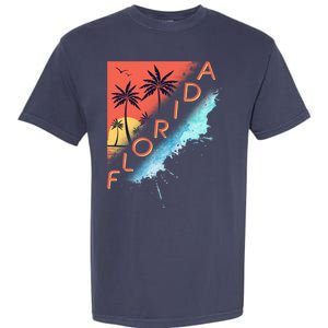 Florida Beach Vacation Garment-Dyed Heavyweight T-Shirt