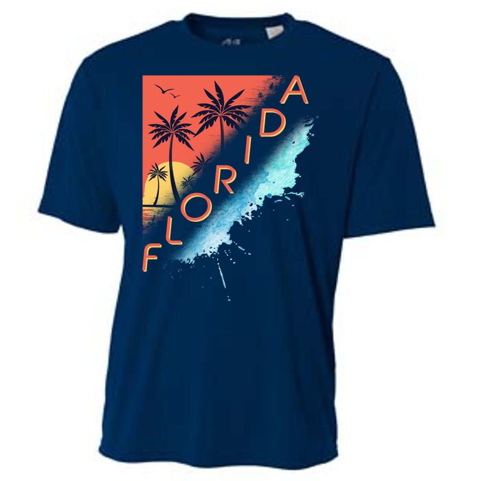 Florida Beach Vacation Cooling Performance Crew T-Shirt