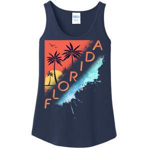 Florida Beach Vacation Ladies Essential Tank