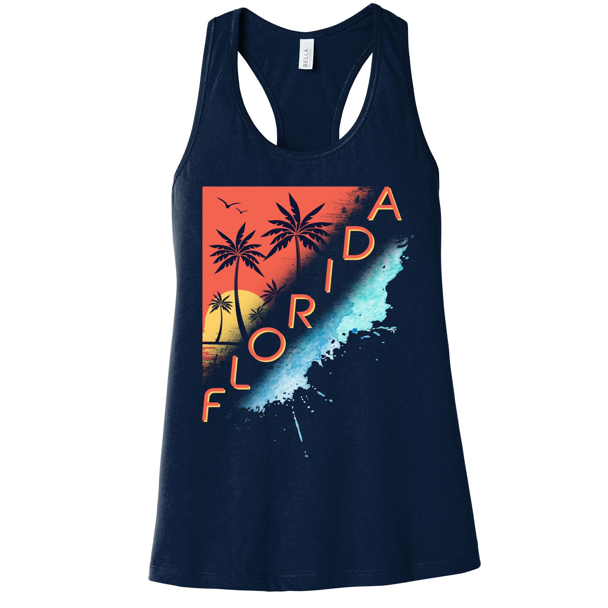 Florida Beach Vacation Womens Tank Top