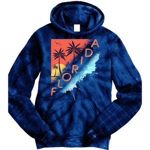 Florida Beach Vacation Tie Dye Hoodie