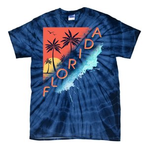 Florida Beach Vacation Tie-Dye T-Shirt