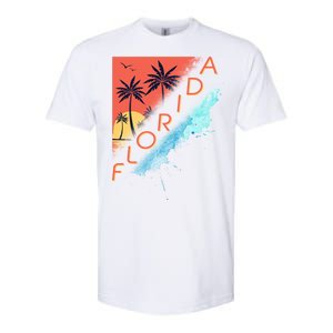 Florida Beach Vacation Softstyle CVC T-Shirt