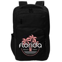 Florida Beach Vibes Retro  Impact Tech Backpack