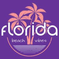 Florida Beach Vibes Retro  Premium T-Shirt