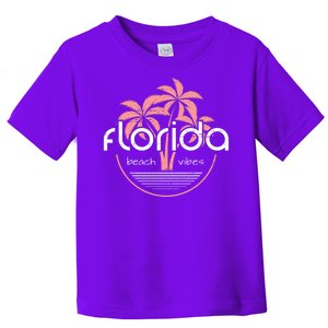 Florida Beach Vibes Retro  Toddler T-Shirt