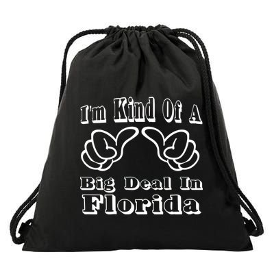 Florida Big Deal Drawstring Bag