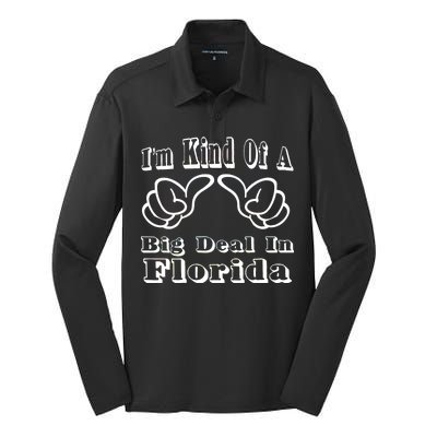 Florida Big Deal Silk Touch Performance Long Sleeve Polo