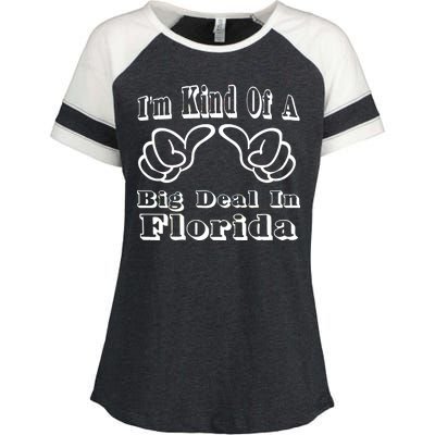 Florida Big Deal Enza Ladies Jersey Colorblock Tee