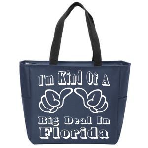 Florida Big Deal Zip Tote Bag