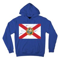 Florida Flag Distressed Vintage Hoodie