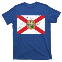 Florida Flag Distressed Vintage T-Shirt