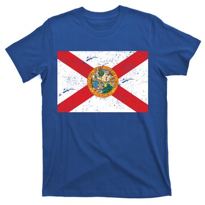 Florida Flag Distressed Vintage T-Shirt