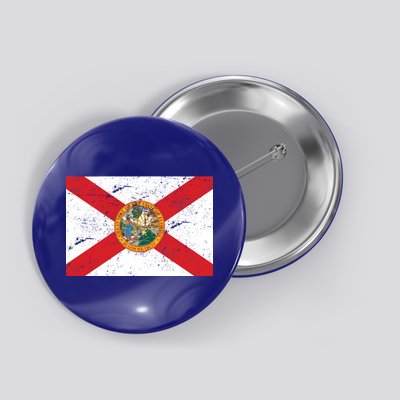 Florida Flag Distressed Vintage Button