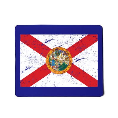 Florida Flag Distressed Vintage Mousepad