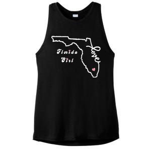 Florida Girl Ladies PosiCharge Tri-Blend Wicking Tank