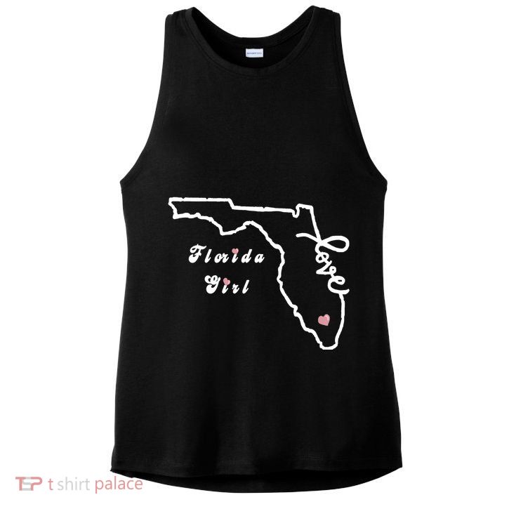 Florida Girl Ladies PosiCharge Tri-Blend Wicking Tank