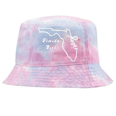 Florida Girl Tie-Dyed Bucket Hat