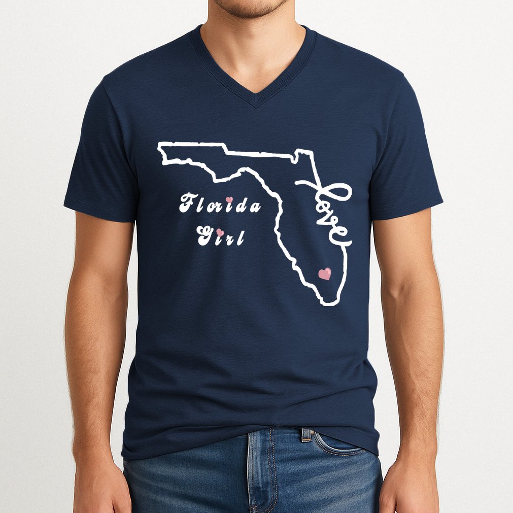 Florida Girl V-Neck T-Shirt