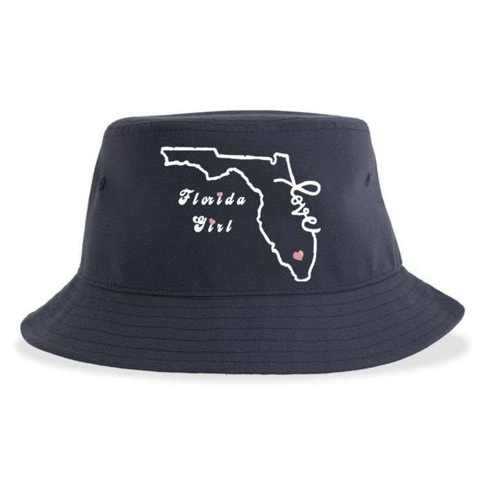 Florida Girl Sustainable Bucket Hat