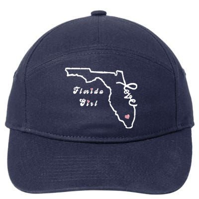 Florida Girl 7-Panel Snapback Hat