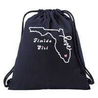 Florida Girl Drawstring Bag