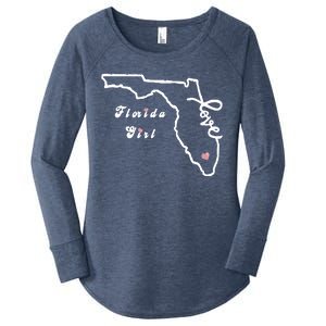 Florida Girl Women's Perfect Tri Tunic Long Sleeve Shirt