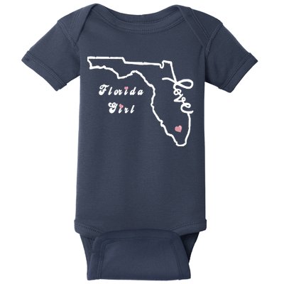 Florida Girl Baby Bodysuit