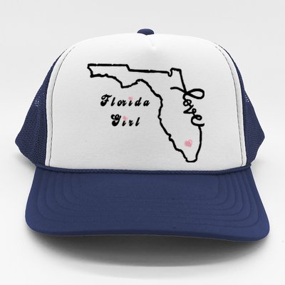 Florida Girl Trucker Hat