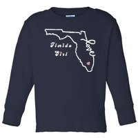 Florida Girl Toddler Long Sleeve Shirt