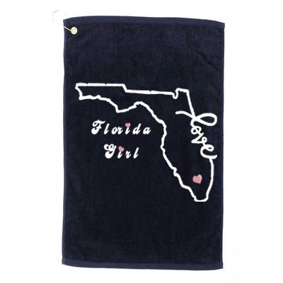 Florida Girl Platinum Collection Golf Towel