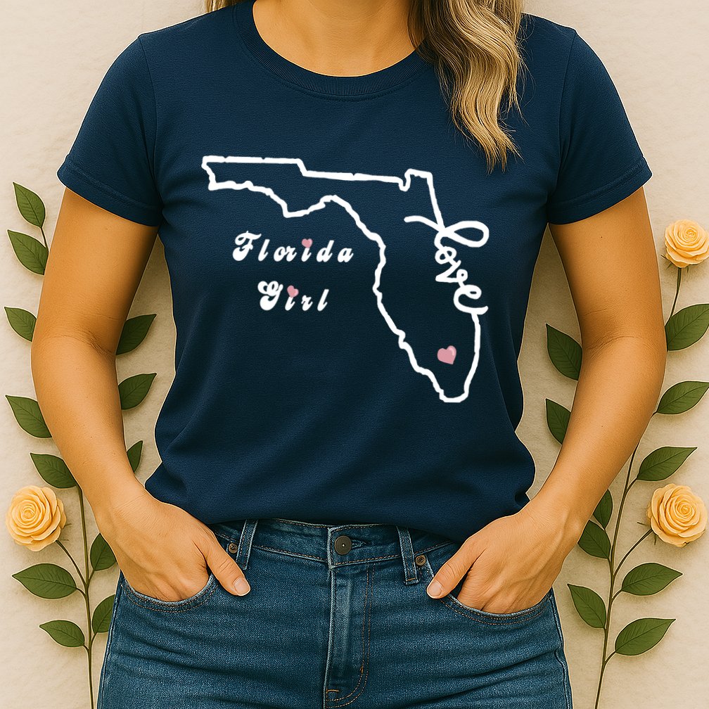 Florida Girl Womens T-Shirt