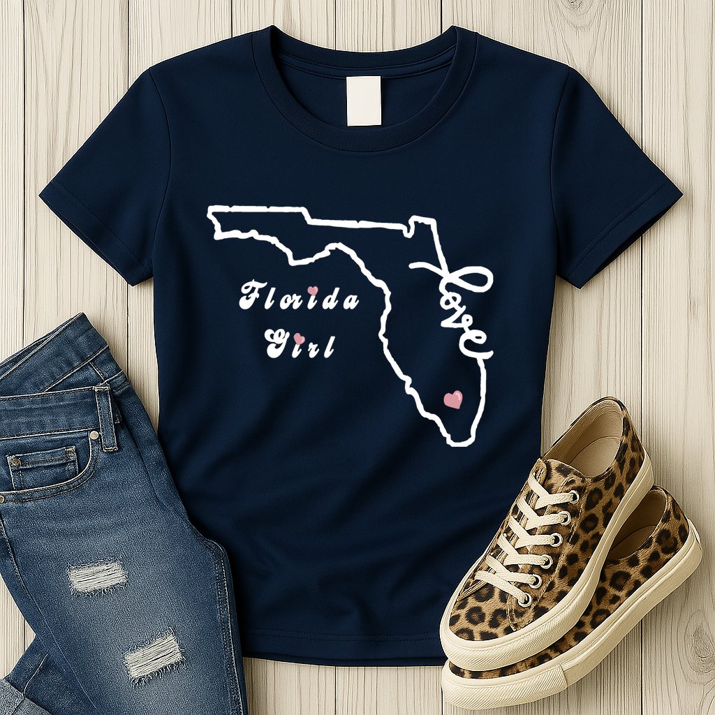 Florida Girl Womens T-Shirt
