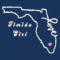Florida Girl Women's V-Neck T-Shirt