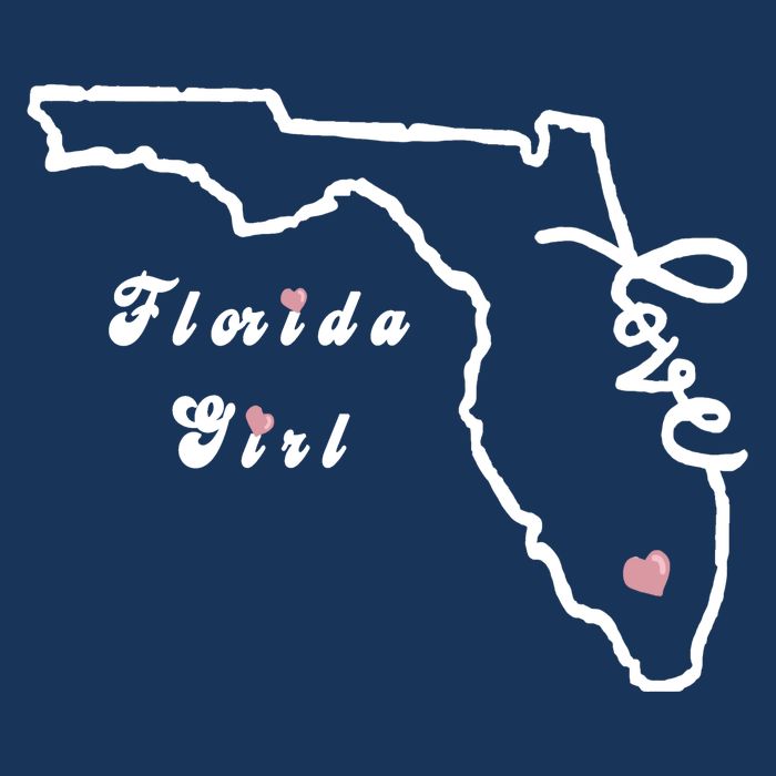 Florida Girl Women's V-Neck T-Shirt