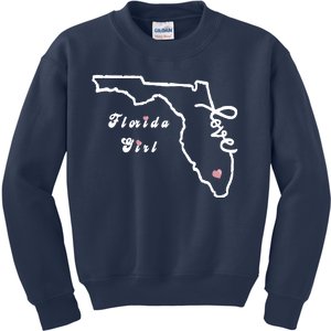 Florida Girl Kids Sweatshirt