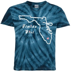 Florida Girl Kids Tie-Dye T-Shirt