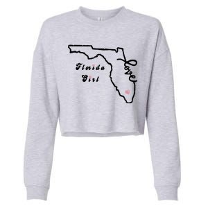 Florida Girl Cropped Pullover Crew